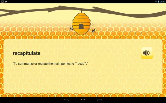 Spelling Bee android App screenshot 3